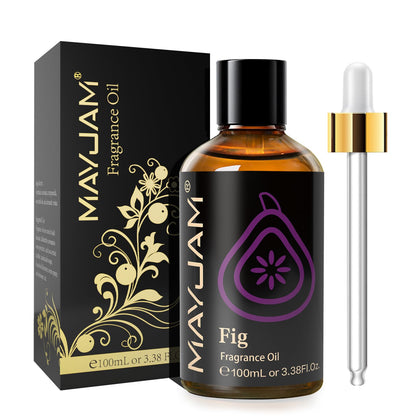 MAYJAM Fig Fragrance Oil 100ML with Glass Dropper – Diffuser & DIY Home Scents