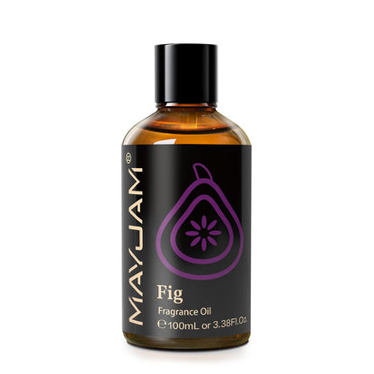 MAYJAM Fig Fragrance Oil 100ML with Glass Dropper – Diffuser & DIY Home Scents