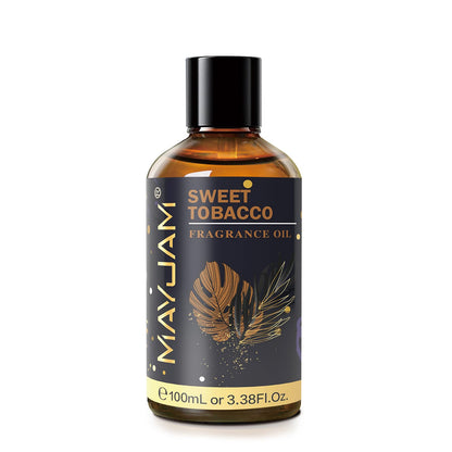 MAYJAM Sweet Tobacco Fragrance Oil 100ml – Glass Dropper for Diffusers & DIY