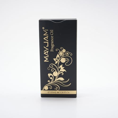 MAYJAM Coconut & Vanilla Fragrance Oils – 100ml Amber Glass Bottle with Dropper