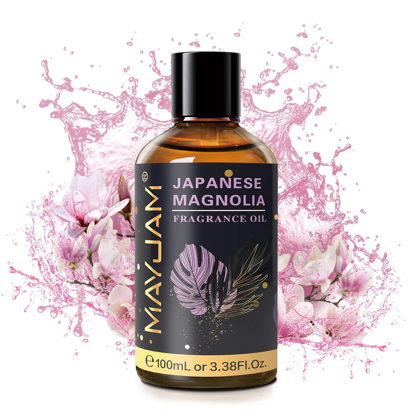 MAYJAM 100ML Japanese Magnolia Fragrance Oil with Glass Dropper – Diffuser & DIY Soap/Candle
