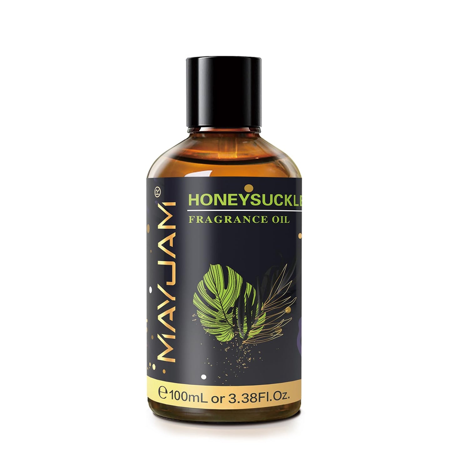 MAYJAM Honeysuckle Fragrance Oil 100ml | Glass Dropper, Diffusers, DIY Soap & Candle