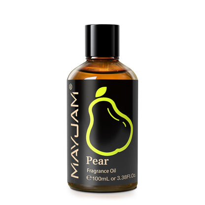 MAYJAM Pear Fragrance Oil 100ml – Diffuser & DIY Soap, Candle Making