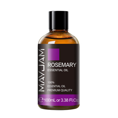 Rosemary Essential Oil with Dropper – MAYJAM Pure Rosemary Oil 3.38 fl oz | Aromatherapy & Diffusers