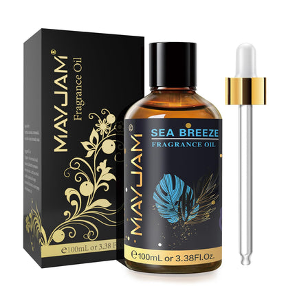 MAYJAM Sea Breeze Fragrance Oil 100ML with Glass Dropper – Diffuser & DIY