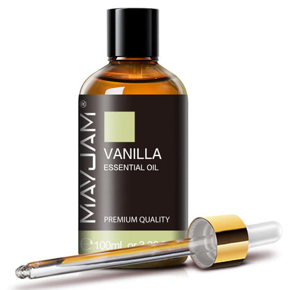 MAYJAM Vanilla Essential Oil 100ML | Pure Oil for Diffusers, Massage & DIY