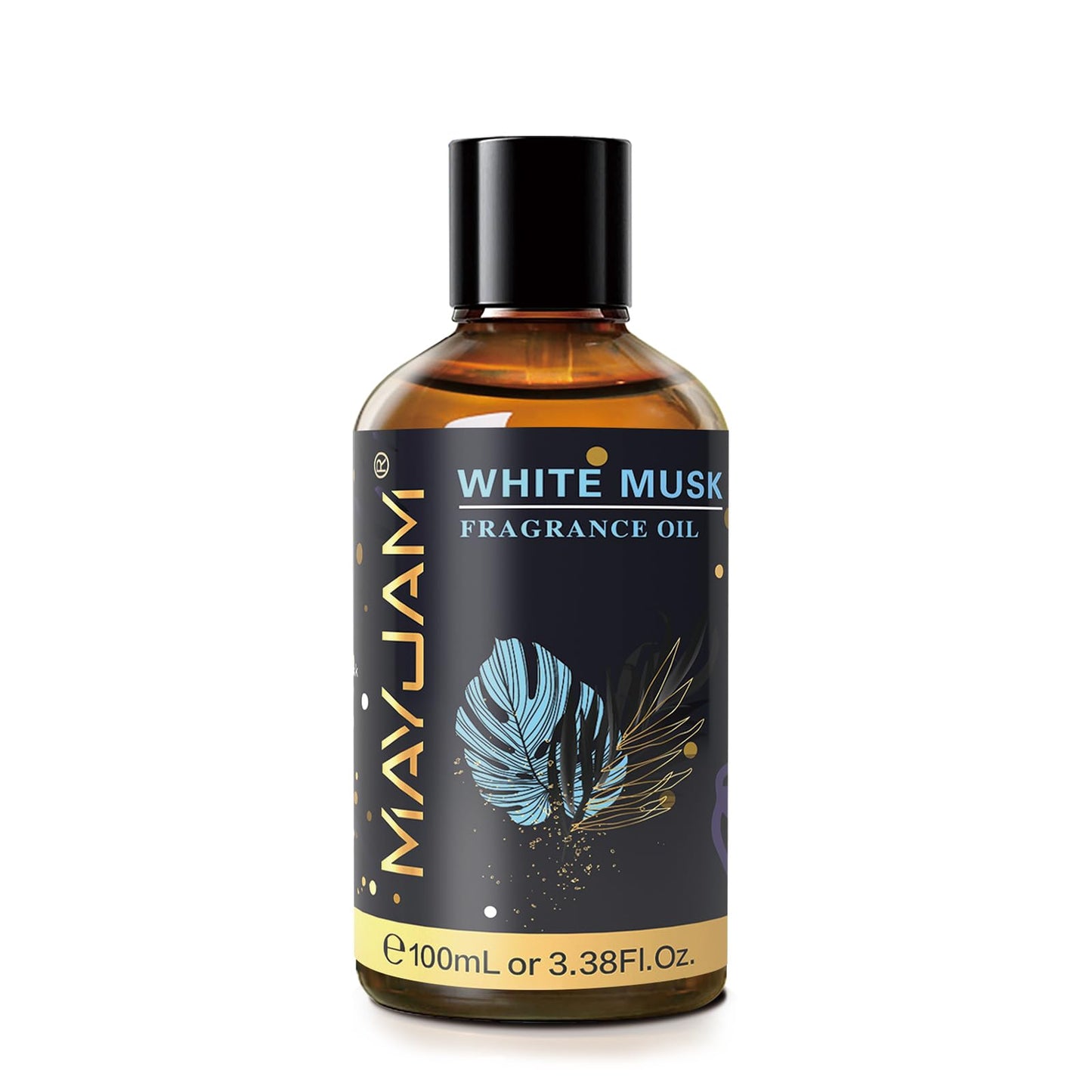 MAYJAM 100ML White Musk Fragrance Oils with Glass Dropper – Diffusers, Soap & Candle Making