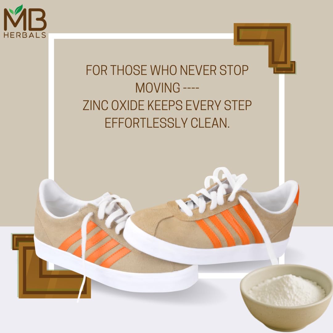 MB Herbals Zinc Oxide Powder 8 oz – Uncoated & Non-Nano for DIY Sunscreen
