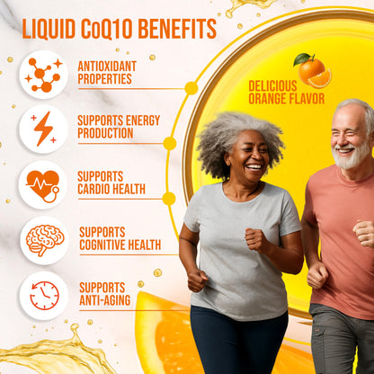 MBS Biotechnology Liquid CoQ10 120mg – 35 Servings, Superior Absorption