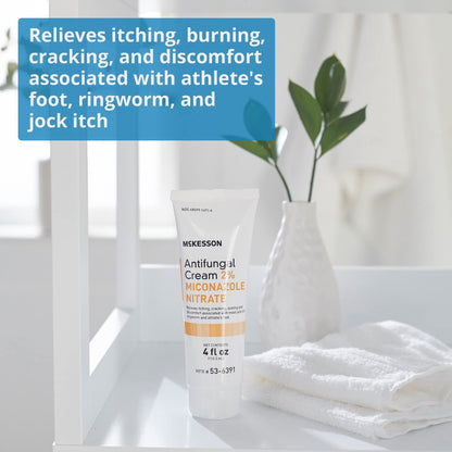 McKesson Antifungal Cream 2% Miconazole Nitrate – 4 oz