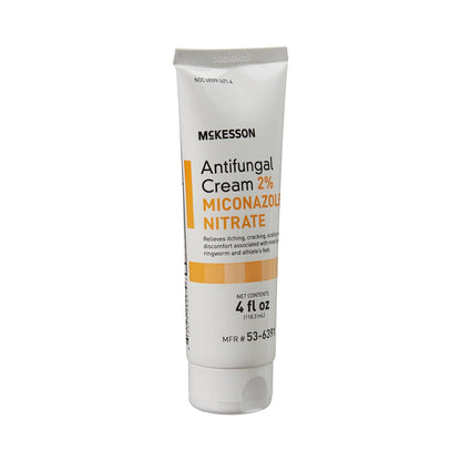 McKesson Antifungal Cream 2% Miconazole Nitrate – 4 oz Tube