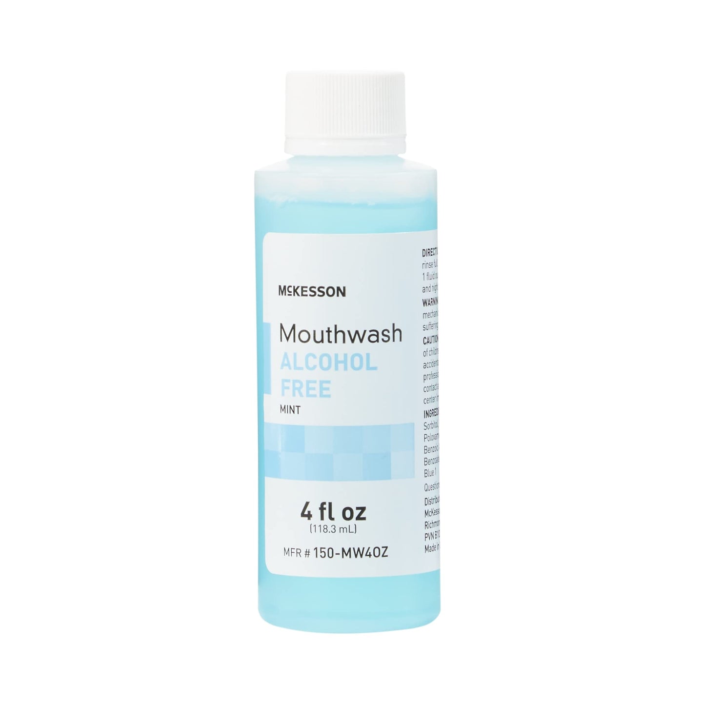 McKesson Mouthwash – Alcohol-Free Mint, 4 oz, 1 Count