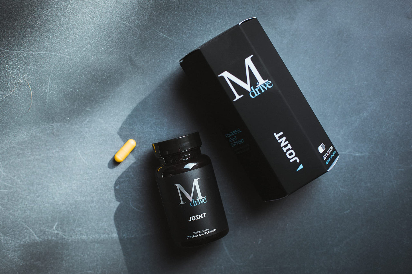 Mdrive Joint Support for Men – UC-II Collagen, Turmeric & Hyaluronic Acid – 30 Count