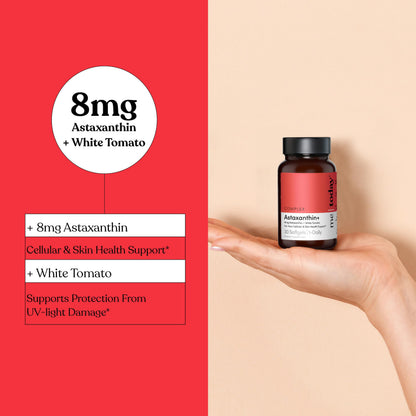Me Today Complex Astaxanthin+ 8mg Softgels - Antioxidant Skin Health & Cellular Wellness (30 Servings)