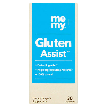 Me + My Gluten Assist Dietary Enzyme Supplement – Fast-Acting Gluten & Carbs Digestive Support
