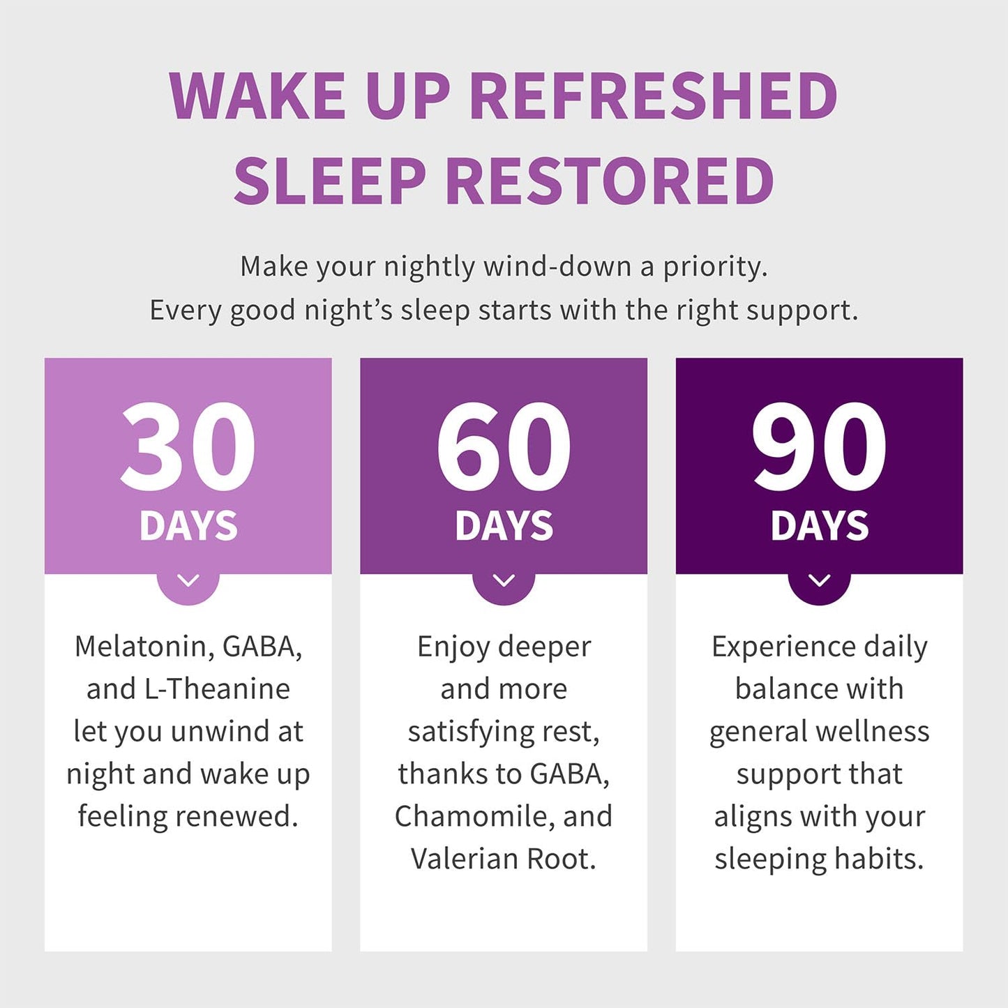 MEDCHOICE 12-in-1 Melatonin Sleep Capsules – Melatonin 5 mg + Magnesium Glycinate 500 mg (90 ct, Pack of 2)