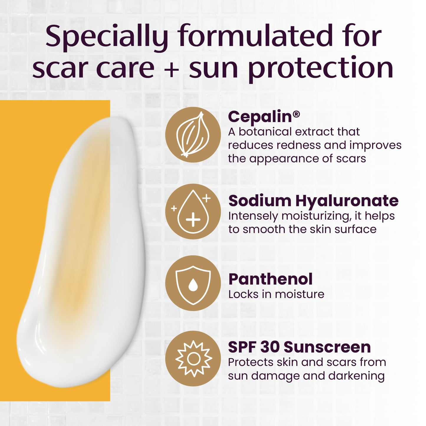 Mederma Scar Cream Plus SPF 30 - Advanced Scar Treatment with Sun Protection (0.7 oz)