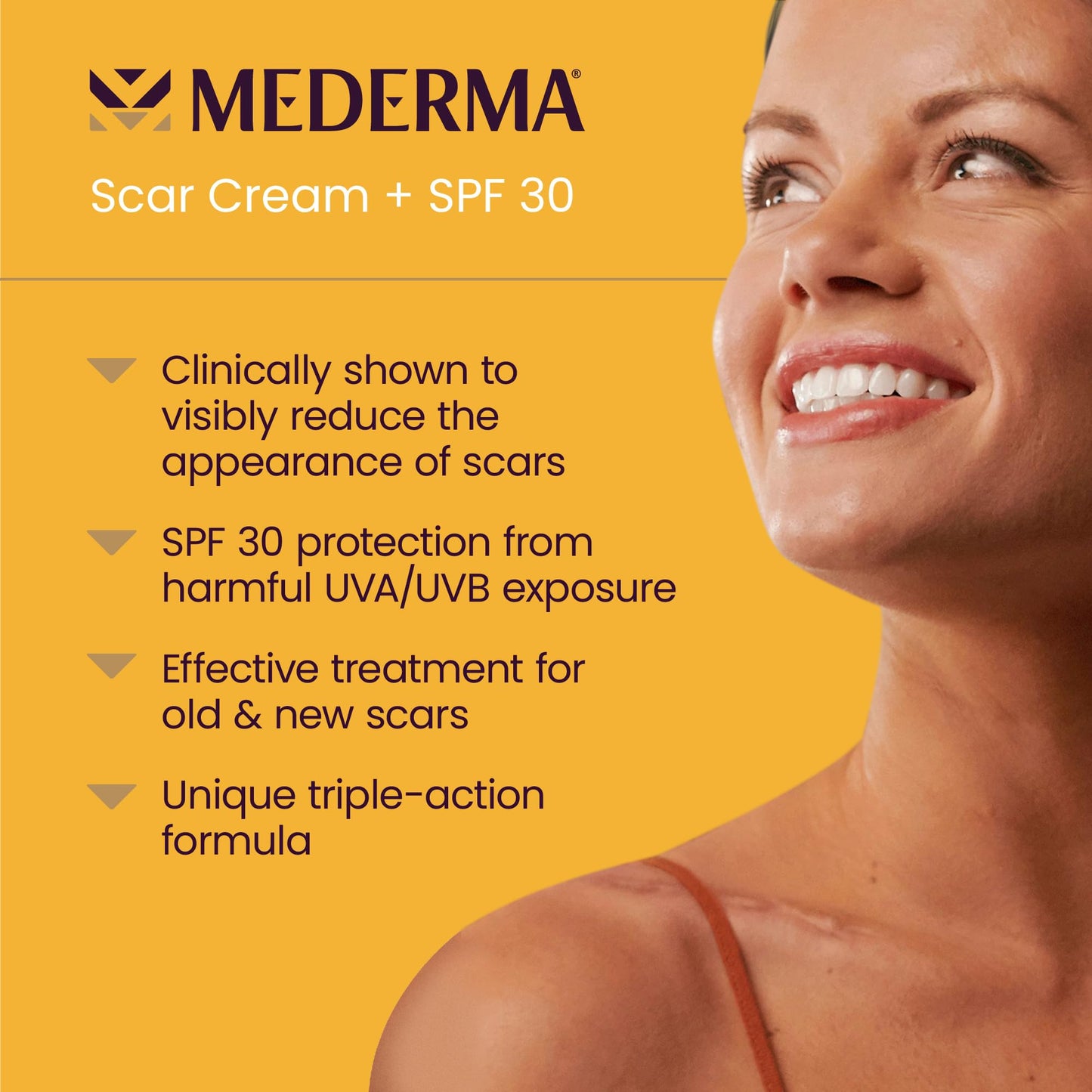 Mederma Scar Cream Plus SPF 30 - Advanced Scar Treatment with Sun Protection (0.7 oz)