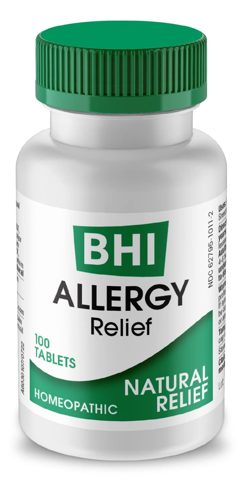 MediNatura BHI Allergy Relief – Natural Multi-Symptom, Non-Drowsy (100 Tablets)