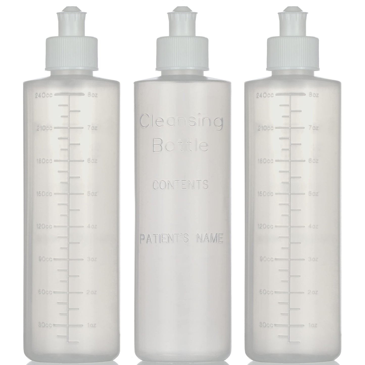 Medical Sales Supply Perineal Lavette Irrigation Bottle – Postpartum Care, 8oz (Pack of 3), Portable Bidet for Women