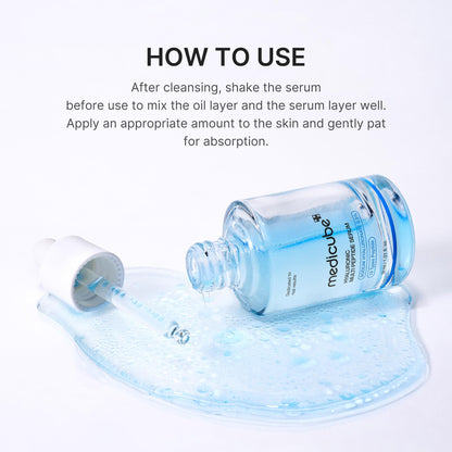 Medicube Hyaluronic Multi Peptide PDRN Serum – Lightweight Hydration & Glow (30ml) British Harmonia | Natural Makeup & Fragrance by British Harmonia UK
