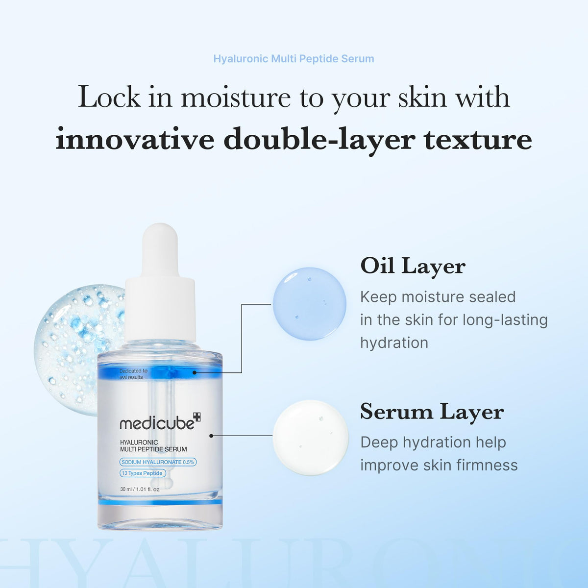 Medicube Hyaluronic Multi Peptide PDRN Serum – Lightweight Hydration & Glow (30ml) British Harmonia | Natural Makeup & Fragrance by British Harmonia UK