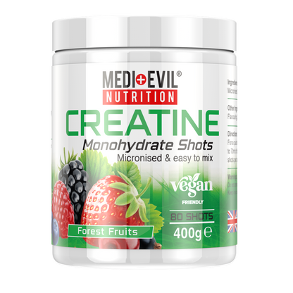 Creatine Monohydrate Shots 400g 123nutrition