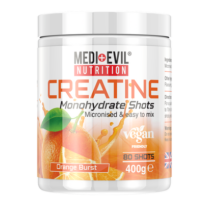 Creatine Monohydrate Shots 400g 123nutrition
