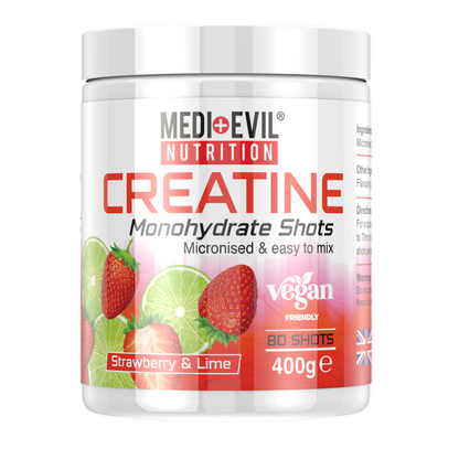 Creatine Monohydrate Shots 400g 123nutrition
