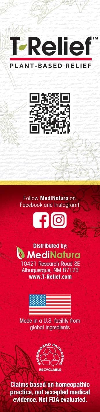 MediNatura T-Relief Extra Strength Arnica Cream – Whole-Body Comfort (3 oz)