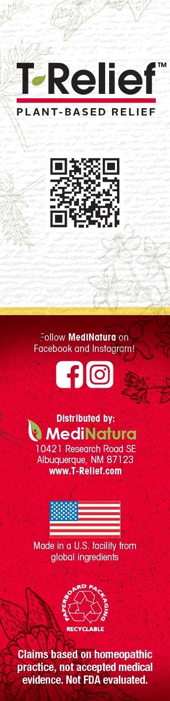MediNatura T-Relief Extra Strength Arnica Cream | 3 oz (2 Pack)