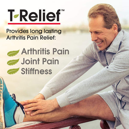 MediNatura T-Relief Extra Strength Arthritis Pain Reliever — Arnica +12 Natural Medicines | 300 Tablets (Pack of 3)