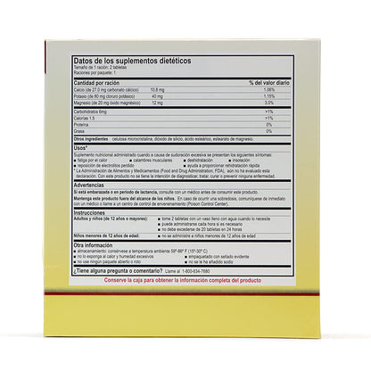 Medique Medi-Lyte Electrolyte Replenisher - 500 Tablets (250x2) | Fast Heat Stress Relief