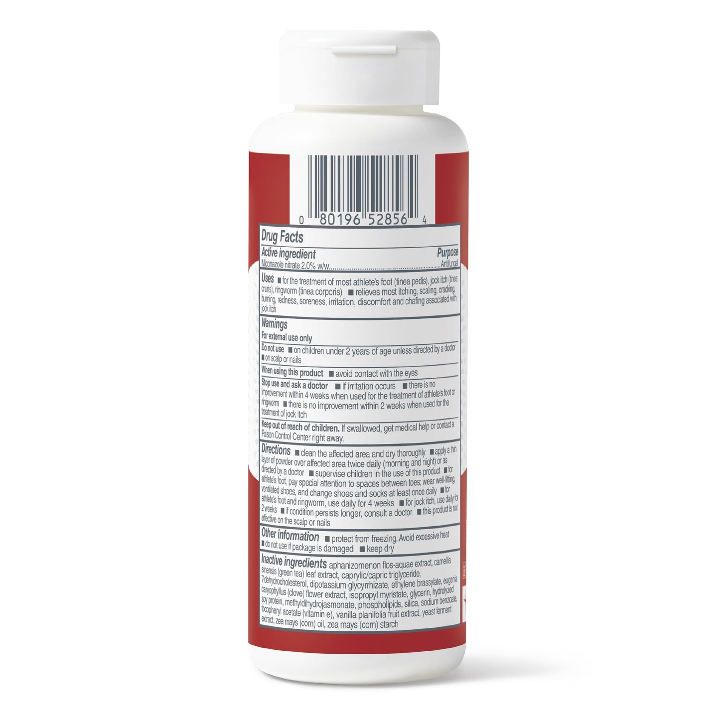 Medline Remedy Clinical Antifungal Powder – 2% Miconazole, Vanilla Scent, Talc-Free (3 oz)