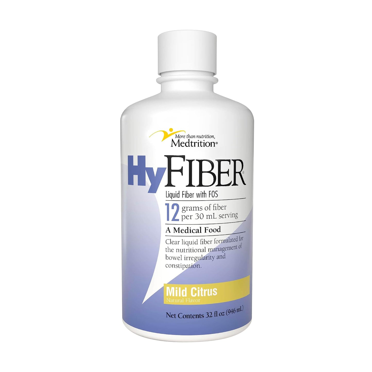 Medtrition HyFiber Daily Liquid Fiber – Regularity & Soft Stools (32 oz)