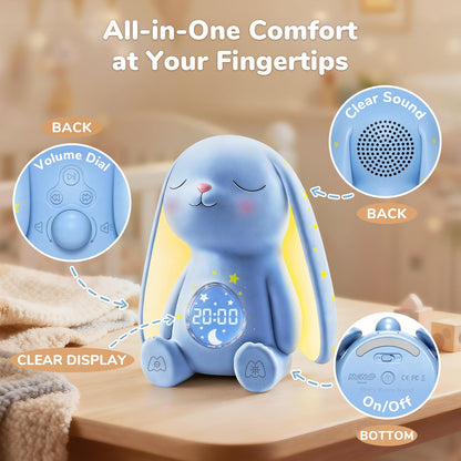 Mewaii White Noise Machine for Baby | 2025 Mom's Choice Awards Edition, 100 Sounds, Cry Detection, App Control, Night Light