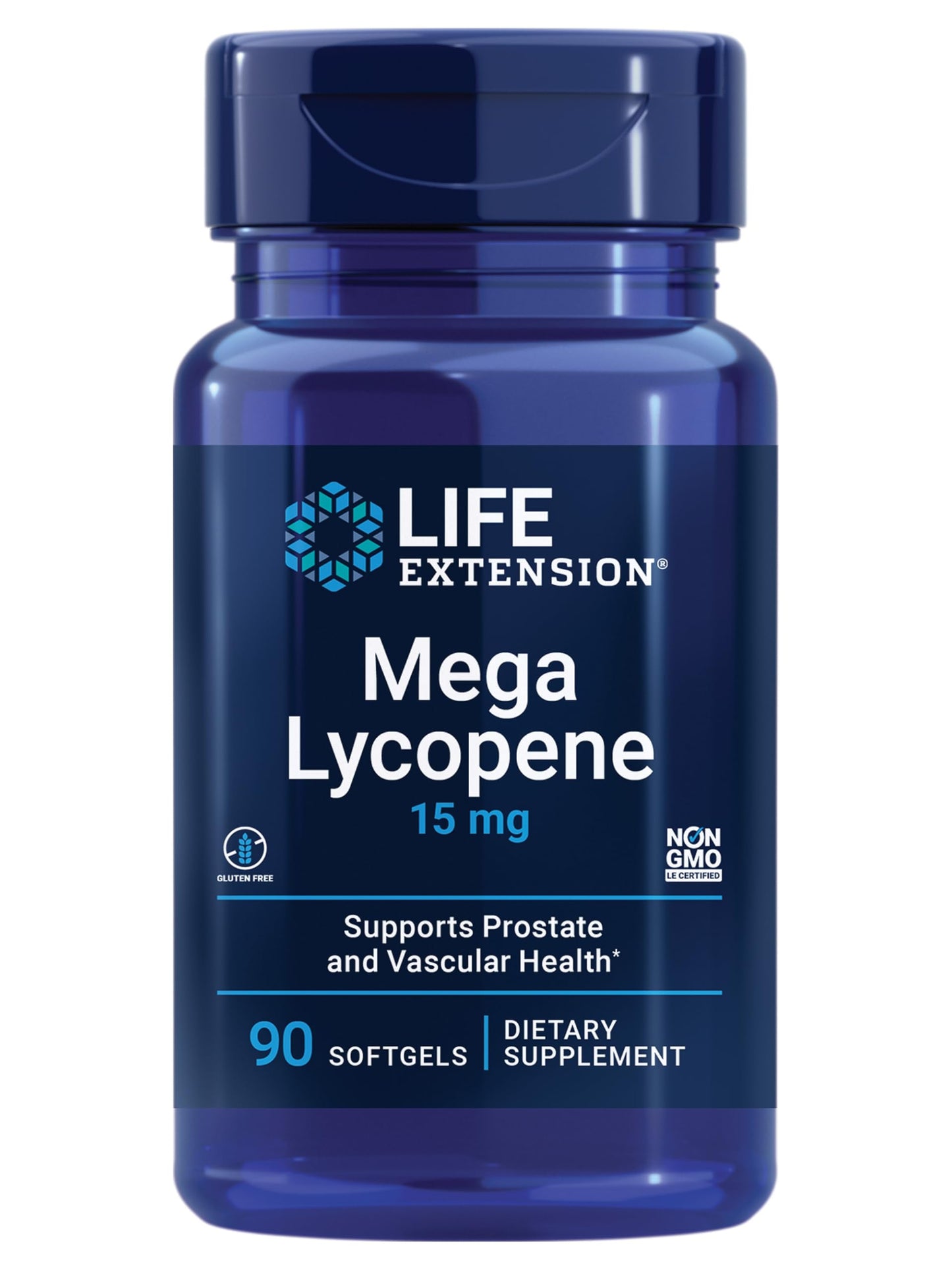 Mega Lycopene 90 Softgels – Prostate & Arterial Health, Non-GMO, Gluten-Free