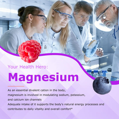 Mega16-in-1 Magnesium Glycinate Sleep Gummies for Women | High-Absorption Formula