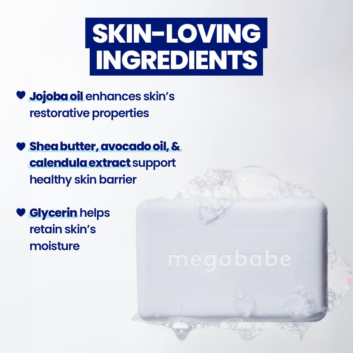 Megababe Bidet Bar | pH-Balanced Intimate Cleansing Bar (4.5 oz) | Stocking Stuffer Gift