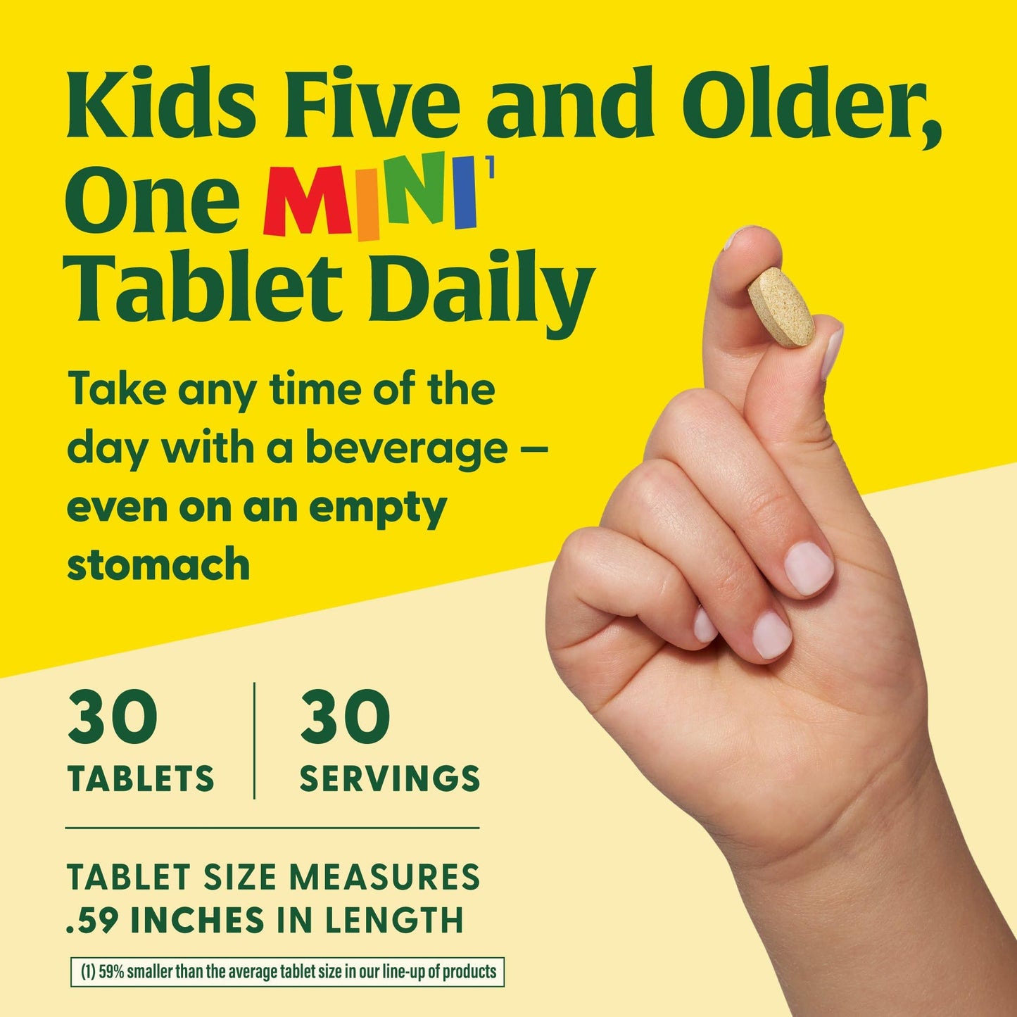 MegaFood Kids One Daily Multivitamin – 30 Servings | Vegetarian, Gluten Free, Non-GMO