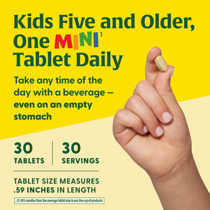 MegaFood Kids One Daily Multivitamin – 30 Servings | Vegetarian, Gluten Free, Non-GMO