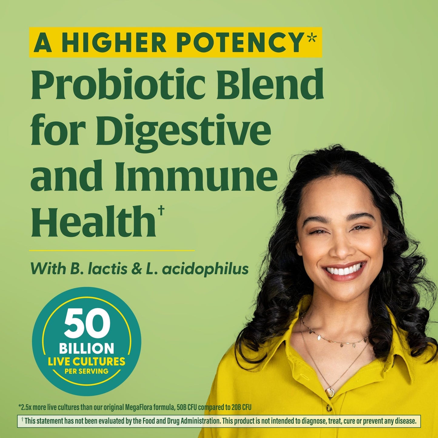 MegaFood MegaFlora Probiotic Plus – 50B CFU, 14 Strains | 30 Vegetarian Capsules