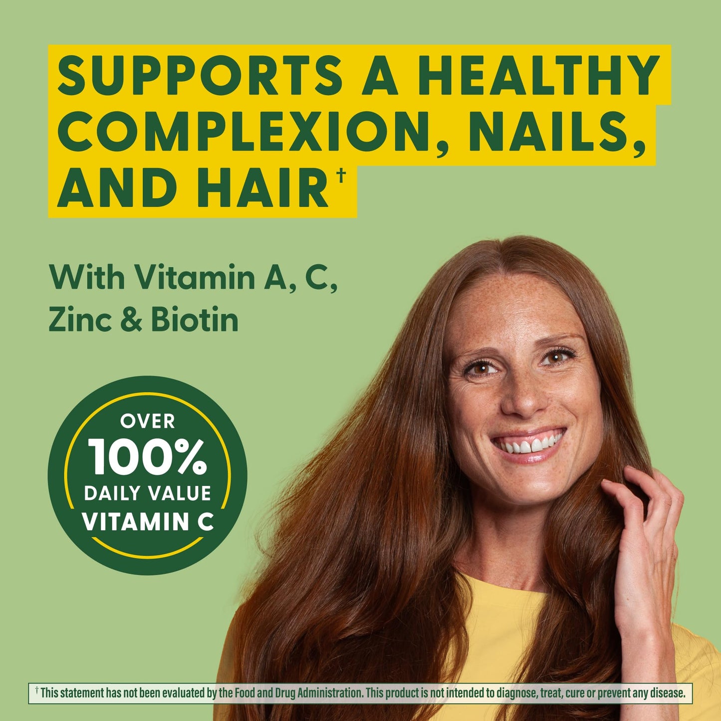 MegaFood Skin, Nails & Hair 2 – Vegan Multivitamin for Women & Men | 60 Tabs