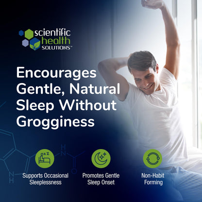 Melatonin 10mg Extra Strength - Scientific Health Solutions | Vegan, Non-GMO, Gluten-Free | US-Made 2-Pack