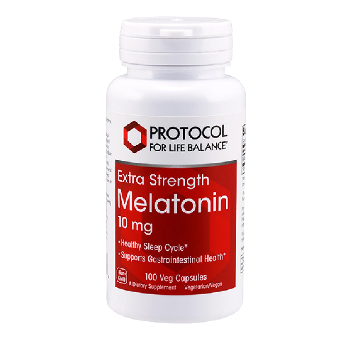 Melatonin Extra Strength 10 mg - Sleep Support for Adults - Kosher & Non-GMO - 100 Veg Caps