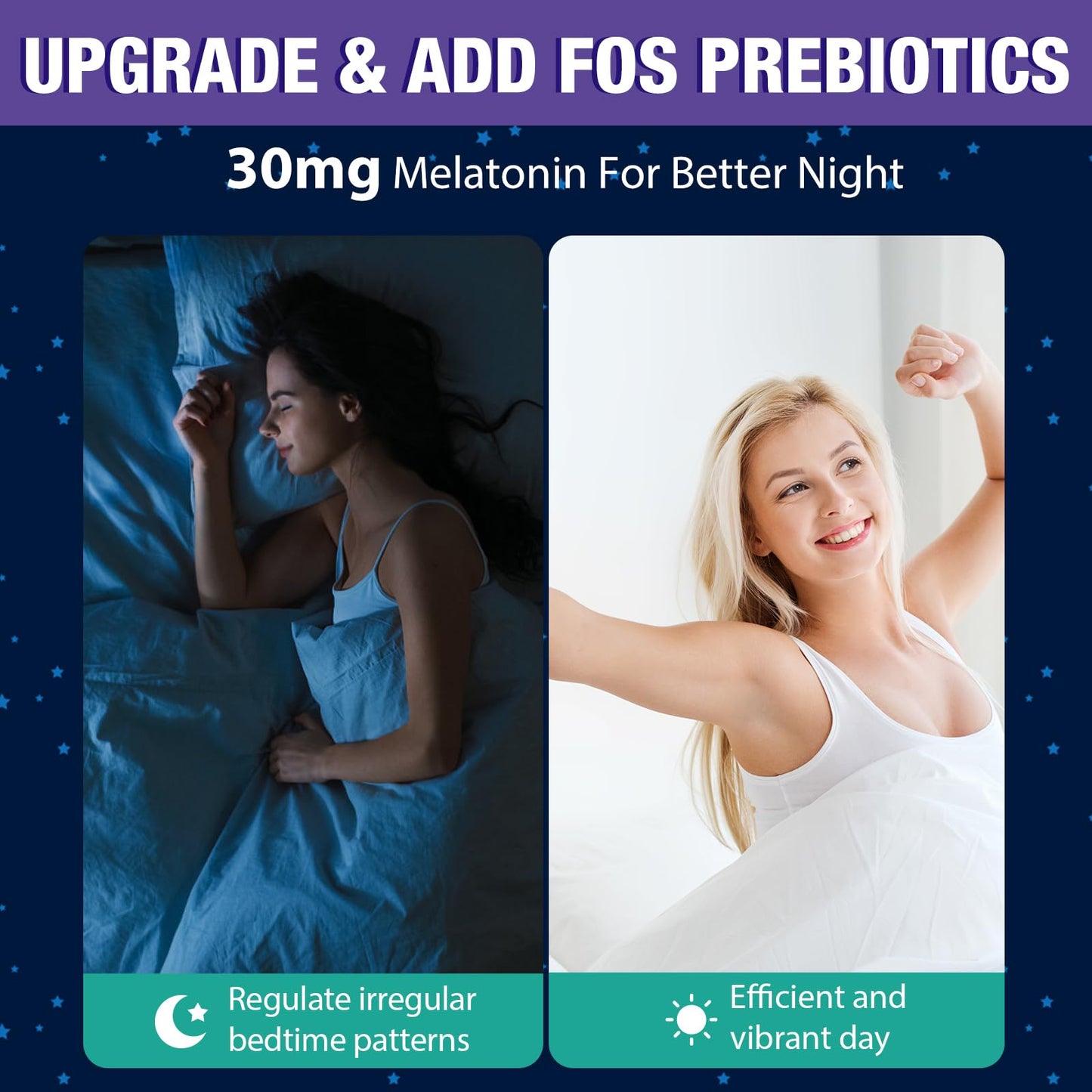 Melatonin Gummies 30mg for Adults - Maximum Strength, Sugar Free, 120 Servings
