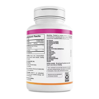 Member's Mark Vitamin C 1000 mg with Rosehips & Citrus Bioflavonoids (500 ct.)