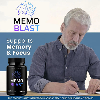 VIVALIS Memo Blast Capsules — 5 Pack Premium Formula for Overall Health & Wellness BritishVita | Premium UK Vitamins & Wellness Supplements