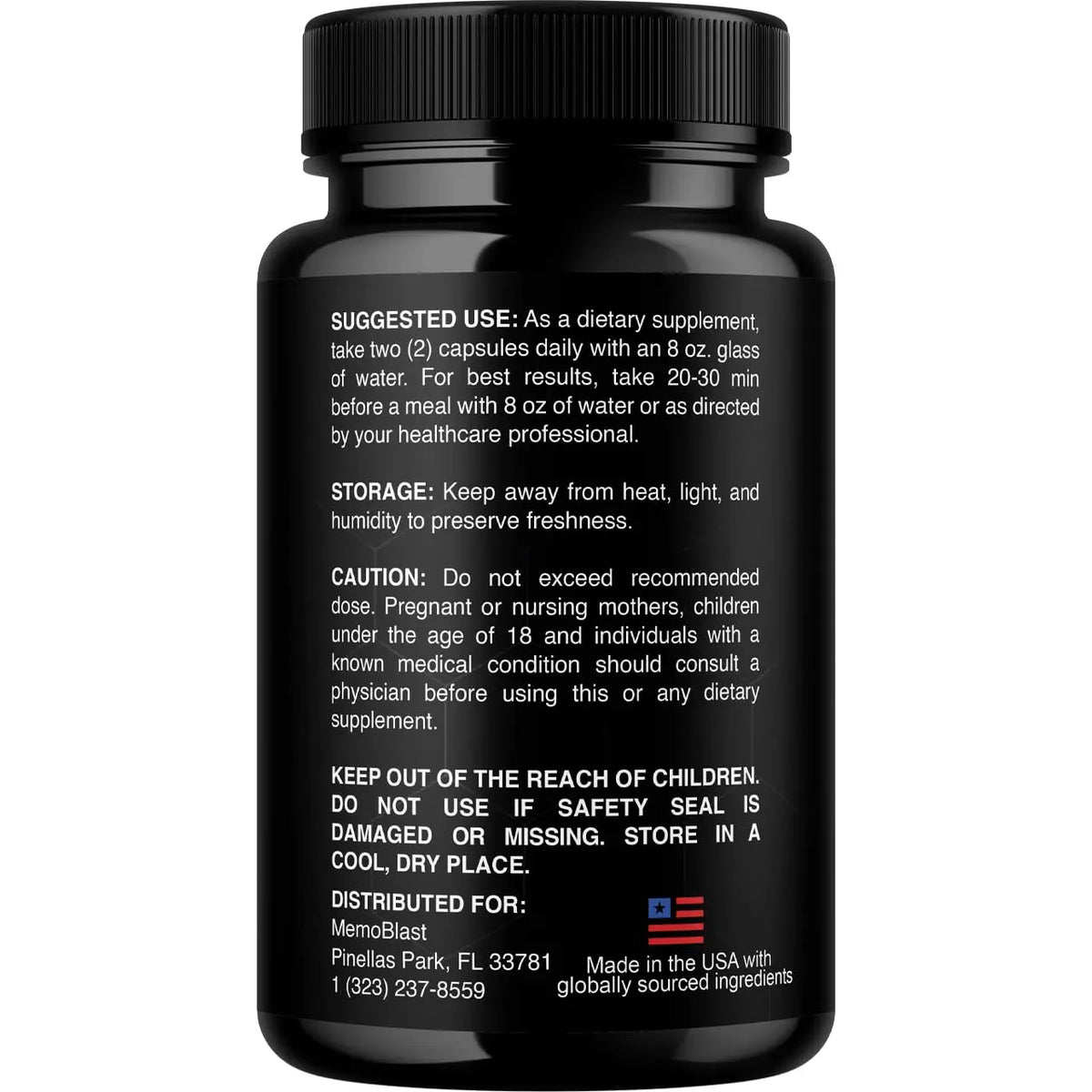 VIVALIS Memo Blast Capsules — 5 Pack Premium Formula for Overall Health & Wellness BritishVita | Premium UK Vitamins & Wellness Supplements