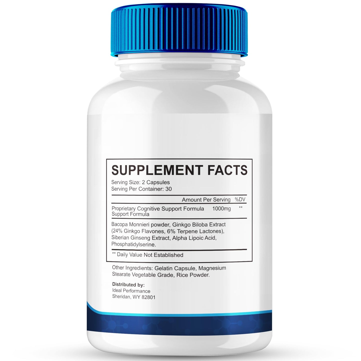 Memo Genesis Capsules | Official Brain & Memory Nootropic Supplement (60 Capsules)